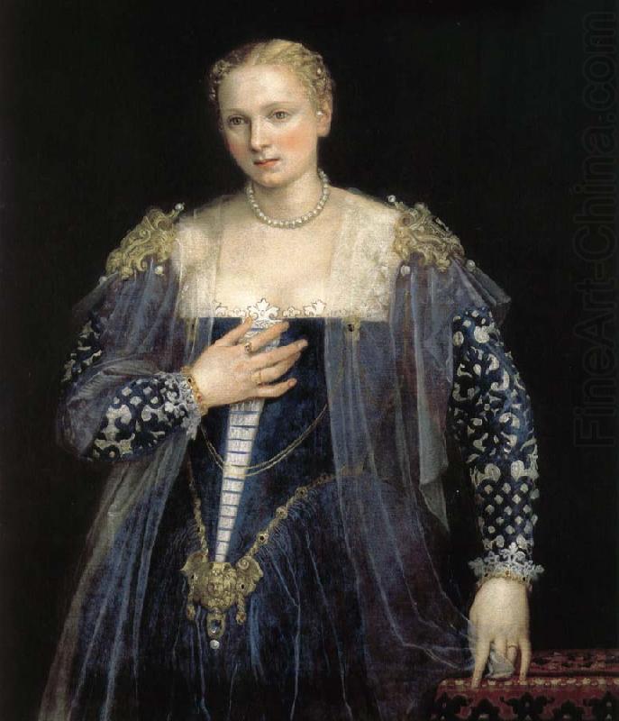 Venice, a female aristocrat, VERONESE (Paolo Caliari)